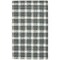 Edge Collections - 5' X 7' - Gray - Artisan Plaid Hand Tufted Area Rug - 1 Piece